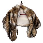 Caracilia Faux Fur wrap Brown Photo 0
