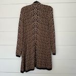 Soft Surroundings Women’s One Size Leopard Cardigan Open Front Photo 2
