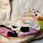 ZARA  Multicolor One-Shoulder Tank Top Photo 1