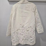 Lafayette 148 New York Jacket Floral Ivory Lace Blazer Mesh Trim Size 0 2 Photo 1