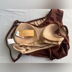 Kona Sol Brown Chain Link Medium Coverage Sew In Cups One Piece Swimsuit
Size‎ M 8-10 Photo 6