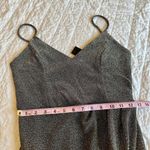 Lulus Forever Your Girl Metallic Body-Con Minidress - Olive Silver Large NWT Photo 10