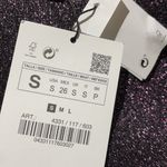 ZARA NWT Shimmery Knit Cardigan Button Front Bloggers Fav Photo 4