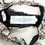 ANDIE String Bikini Bottom Womens Medium Snakeskin Animal Print Black Tan Sexy Photo 6