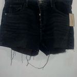 Universal Threads Mid Rise 90’s Baggy Shorts Black Denim Cutoff Shorts Photo 0