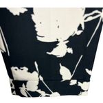 Boden Women's Black White Floral Print Cropped Trousers Pants Size 6 Long Preppy Photo 8