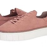 Vince Camuto Women Pink Suede Raiza Platform Sneakers size 9.5 Photo 0