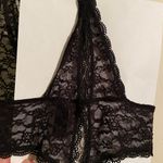 Victoria's Secret Victoria Secret Black Full Lace Teddy Bodysuit Lingerie Negligee -M Photo 6