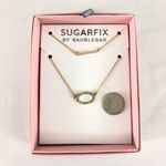 Sugarfix  Womens Necklace Set Bar Circle Rhinestone Photo 1