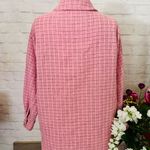 Boutique Pink Tweed Shacket Photo 7