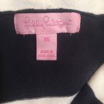 Lilly Pulitzer Blue & White Striped Long Sleeve Cotton Nautical Sweater XS Photo 7