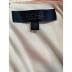 Rachel Roy NWT Pastel Orange Ruffled Top Midi Dress 14W Photo 6