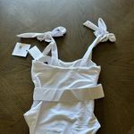 Beach Riot  Sydney Belted One-Piece Swimsuit, White, Small, BRAND NEW, $168 Photo 24