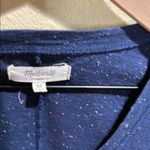 Madewell XS confetti print Navy V-Neck T-Shirt Photo 1