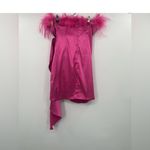 Revolve More To Come Cierra Strapless Wrap Dress in Hot Pink Sz S Photo 4