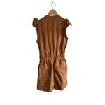 joe's jeans  Flutter Sleeve Romper XS‎ Burnt Orange Photo 6