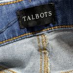 Talbots Classic Straight Leg Blue Women's Jeans Photo 3