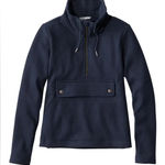 L.L. Bean Dark Blue Women”s Signature Brushed Photo 0