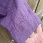 Boden USA Boden Linen Blend size 4 Tunic Mini Dress in Eggplant Purple Photo 2