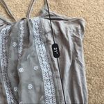 Aerie  grey tribal print boho tank top Photo 3