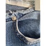 Y2K Blue Asphalt 1 Flare Leg Denim Jeans Medium Wash Raw Waist Hem‎ Low Rise Size undefined Photo 4