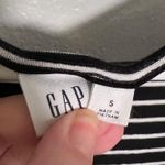 Gap Short Sleeve Wrap Romper Black White Stripes S Photo 9