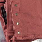 Denim & Co . Adaptive Comfy Knit Slim Ankle Wheelchair Pant Size XL NWT Rich Rust Photo 4