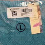 Dokotoo Women's Short Sleeve Lightweight Crochet Knit Sweaters Blouse Photo 5