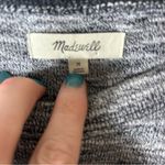 Madewell  | Textured Long Bell Sleeve Crewneck Sweatshirt Photo 6