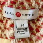 Real Clothes Wool Tweed Blazer Jacket Size 14 Photo 4