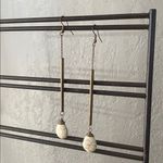 Park Lane White howlite Lolita dangle earrings drops Photo 2