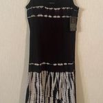 Marc New York NWT Mark New York Performance Black White Tie Dye High Low Tank “Missy” Dress Photo 0