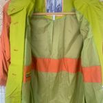 Vintage Berghaus Designs Trench Coat. 781 Orange Size 8 Photo 8