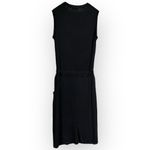 Beverly Hills Polo Club POL Black White Speckle Midi Dress Adjustable Waist Small NWOT Photo 7