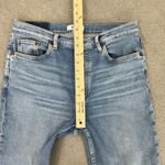 RE/DONE 90s High Rise Ankle Crop Jeans Bright Faded Blue Size 30 Photo 14