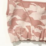 Free People Size XS/S Pink Camouflage Athletic Cropped Top Photo 1