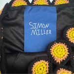 SIMON MILLER Wizzy Crochet Set in Black, Camel, & Kiwi Size Small Yellow Photo 15