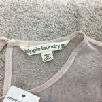 Hippie Laundry  Mesh Embroidered Top Size Medium NWT Photo 5