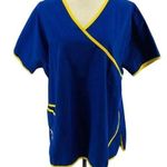 NFL Baltimore Ravens Scrub Top Purple Yellow Trim XLarge Photo 0