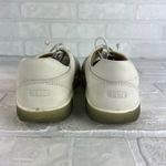 Keen  KNX Leather Sneakers Womens 11 White Minimalist No Tie Lace Casual Neutral Photo 7