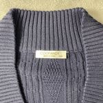 Womens 2 Piece Short Set XXXL Plus Cable Knit V Neck Stretch Summer Coastal Cool Blue Size undefined Photo 6