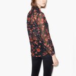 The Kooples  Muslin shirt with "Romantic Roses" print Small Photo 4