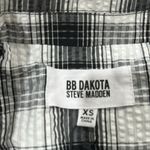 Steve Madden NWT  Black and White Plaid Blazer Photo 2