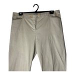 Boden Pants Women 16 Khaki‎ Tan Straight Leg Cropped Preppy Career Trousers Brown Photo 2