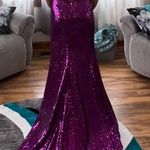 Prom morilee by Madelyn Gardner Purple Size 0 Photo 0