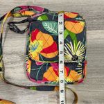 Vera Bradley Jazzy Blooms Bright Small Multi Compartment Crossbody Bag Purse Photo 2