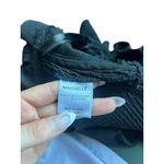 Majorelle  Shanti Top Black Off The Shoulder Ruffled Crop Bell Sleeve XS Photo 8