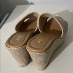 Soda Women’s Bounty Round Toe Single Band Slip-On Espadrille Wedge Sandal 8.5 Photo 3