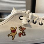 Disney POOH Sneakers SIZE 8.5 Slip On Womens Embroidered Photo 7