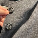 Ralph Lauren Lauren  Women's Grey Wool Blend Pea Coat XL Button Front Photo 3